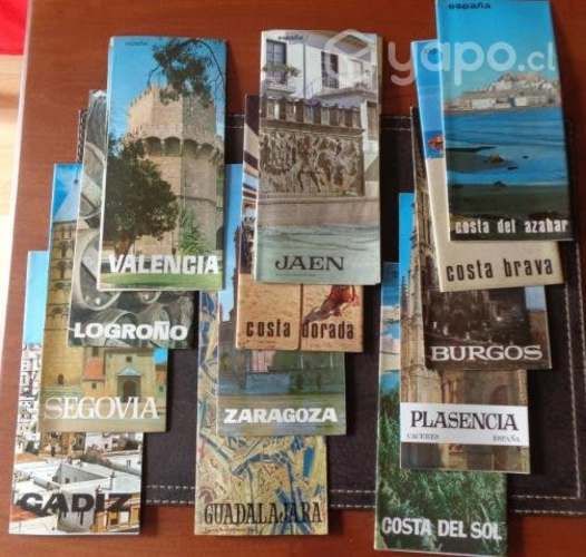 Antiguos folletos turísticos España de colección