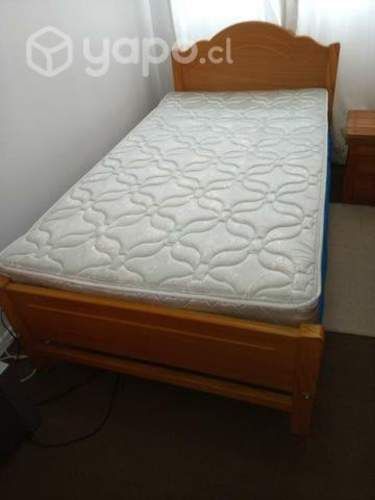 Cama con colchón