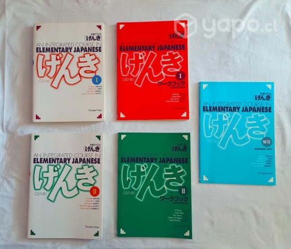 Libros Genki 1 Y 2 Para Aprender Japones Nuevos