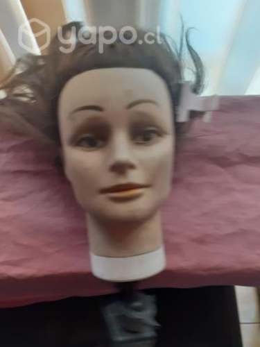 Cabeza para practica Peluqueria