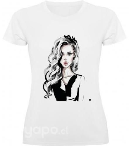 Polera de mujer estampada diseños exclusivos cod01