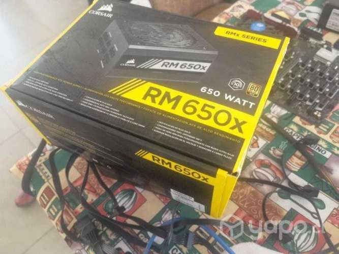 Fuente De Poder Corsair Rm650x Full Modular 80plus