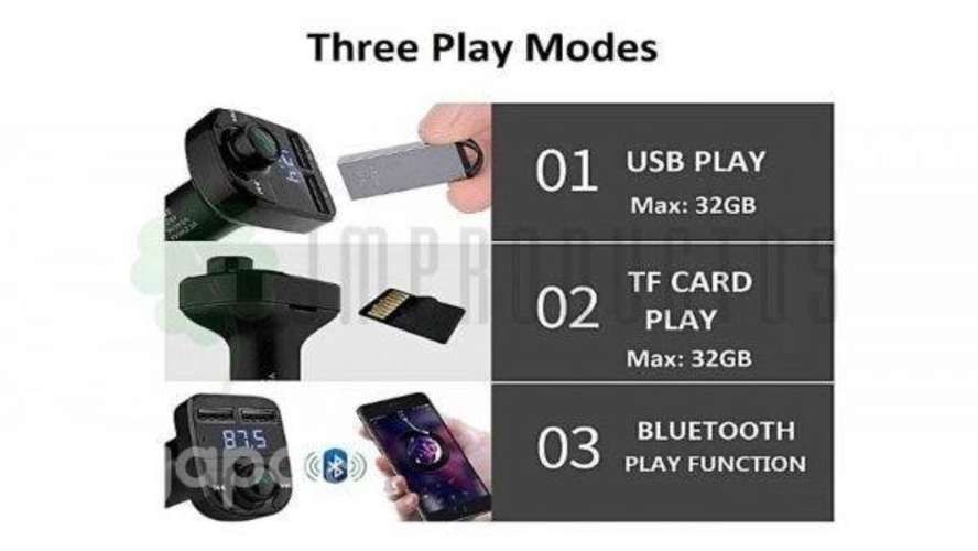 Receptor Bluetooth Autos Transmisor Fm Mp3