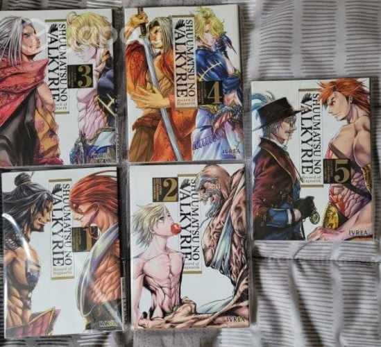 Shuumatsu no valkyrie tomo 1 al 5 manga