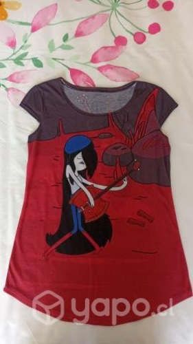Polera Hora de Aventura/Marceline
