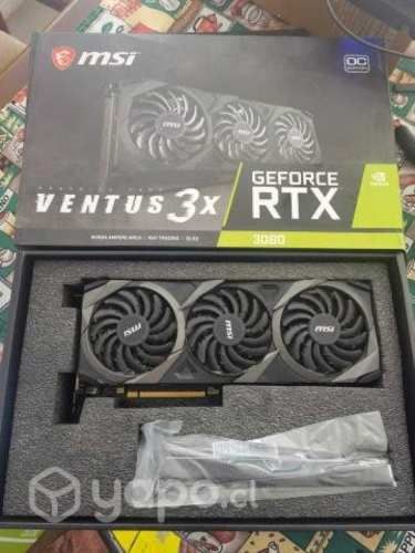RTX 3080 msi Ventus 3x