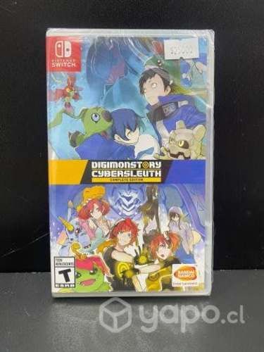Nintendo switch Digimon Story Cyber sleuth