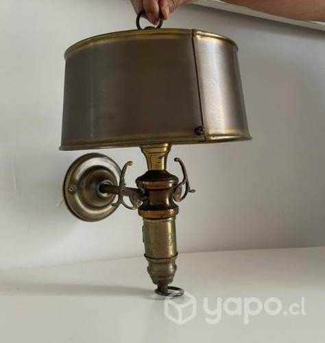 Lamparas de bronce antiguas en excelente estado