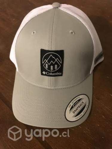 Jockey gorro Columbia SnapBack, Logo Bordado, Grey