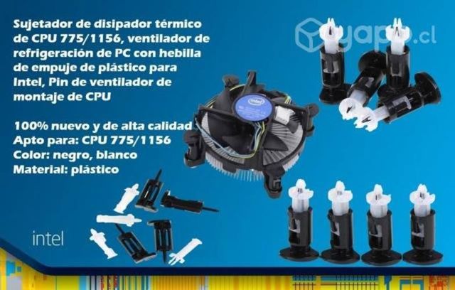 Sujetador de disipador 775/1156