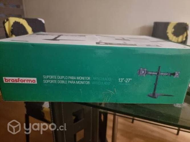 Soporte 2 pantallas universal