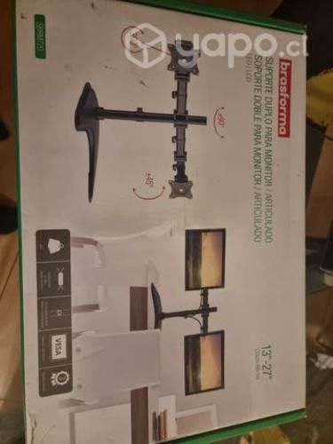 Soporte 2 pantallas universal