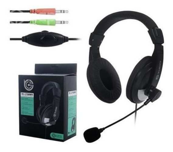 Audifono para gamer con microfonofo tc-l750mv