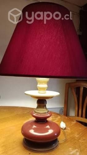 Lámpara antigua elegante aplicación bronce