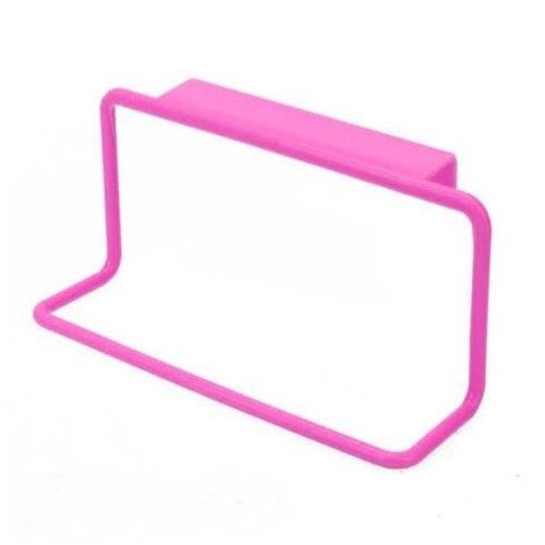 Colgador Organizador de Paños de Cocina Rosado