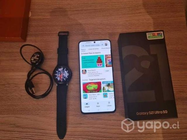 Samsung Galaxy S21 Ultra 256GB + Galaxy Watch4 C