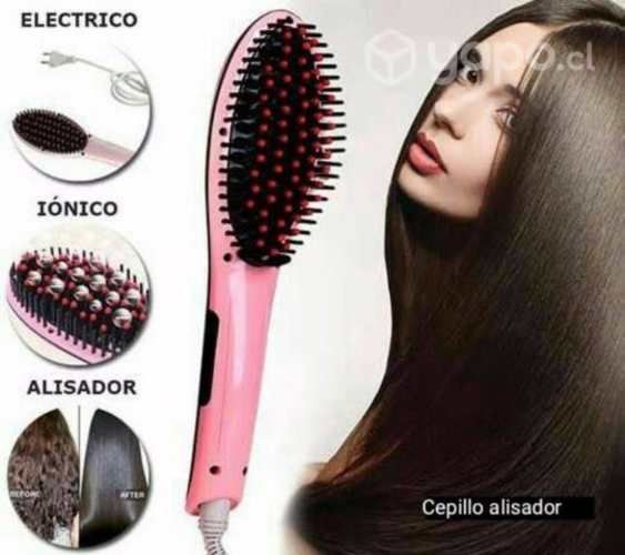 Cepillo Alisador Ionico Eléctrico LCD Control Temp