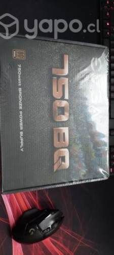 Fuente de Poder EVGA 750 BQ 80 Plus Bronc