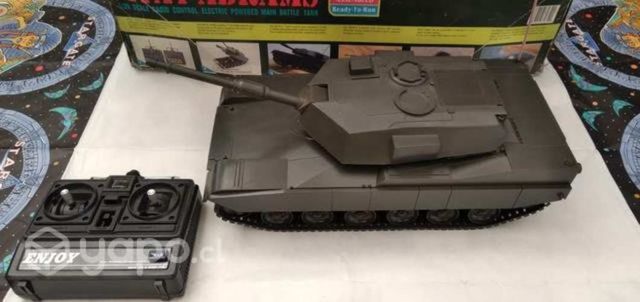 Tanque Abrams a control remoto escala 1:20