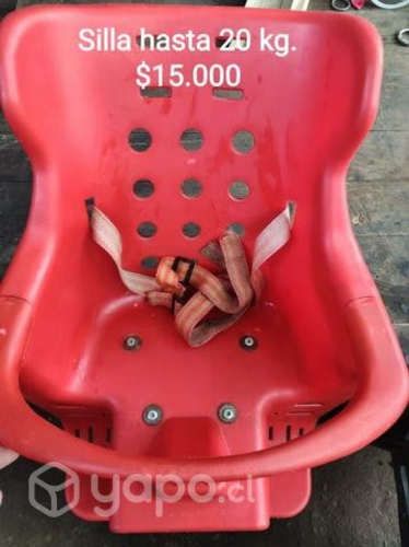 Silla de bebé para bicicleta