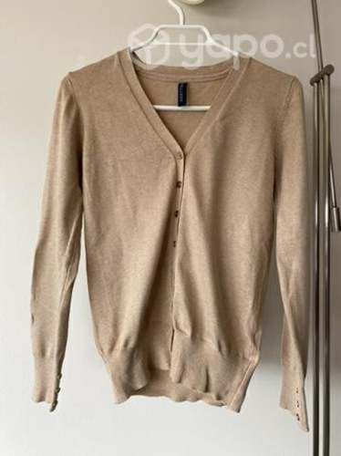Chaleco beige talla S