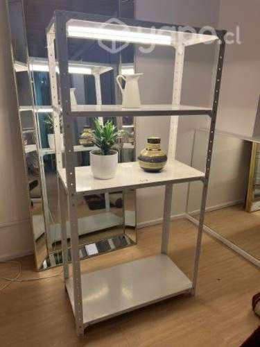 Repisas Metálicas Iluminadas (tipo vitrina)