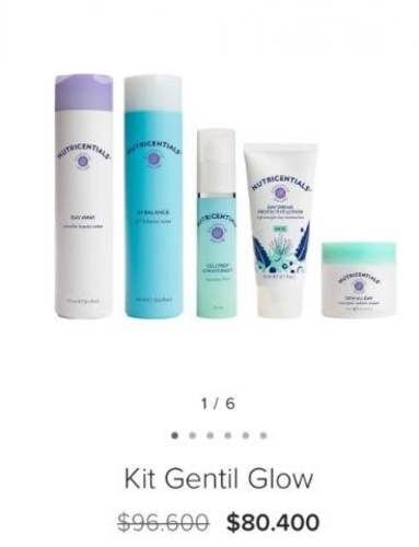 Kit profesional de skin care rebajado