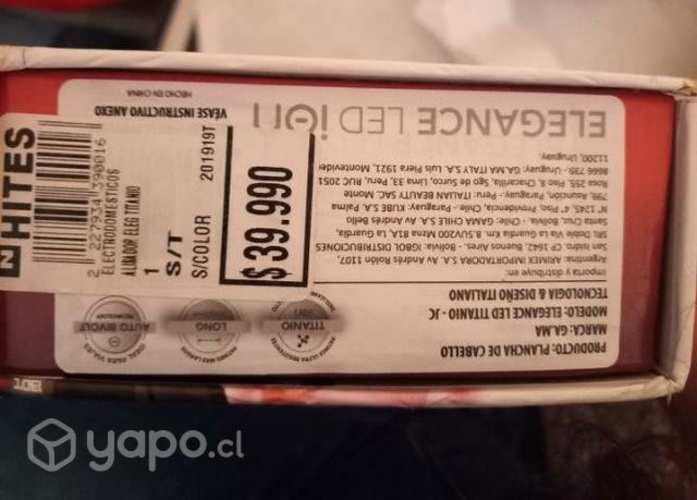 Alisador Gama Elegance Led Ion