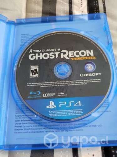 Juego Tom Clancy's Ghost Recon Wildlands ps4
