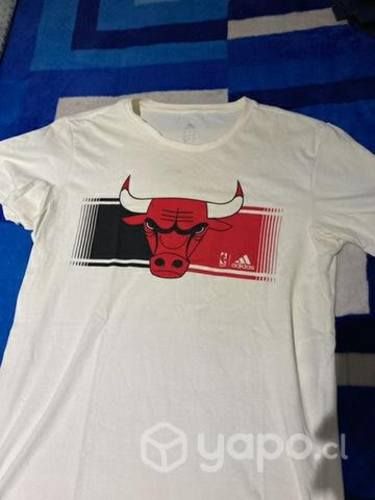 Polera chichago bulls blanca