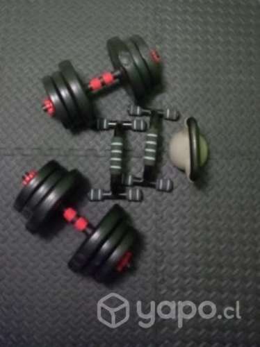 Mancuernas y Pesa rusa