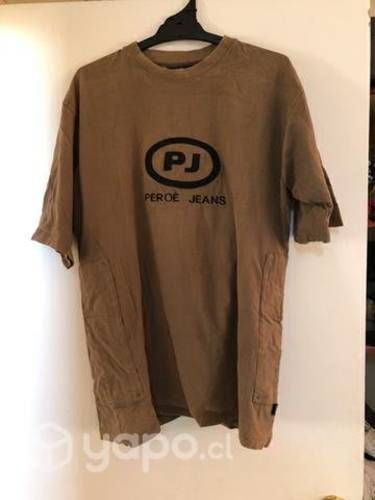 Polera Peroe Jeans verde talla S grande