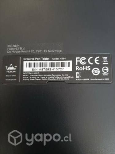 Tableta Grafica Huion HS64