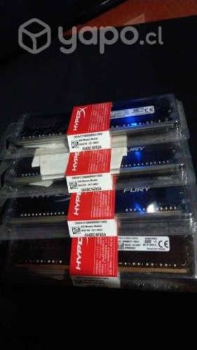RAM hyperX 4GB 2666mhz (16GB en total)
