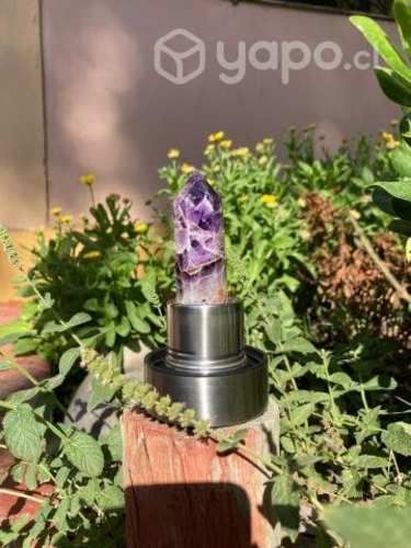 Botellas con cuarzo natural