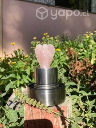 Botellas con cuarzo natural