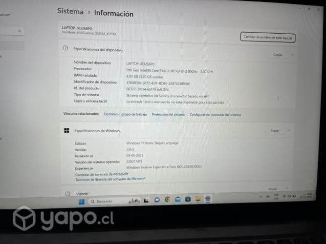 Notebook asus intel core i3 excelente estado