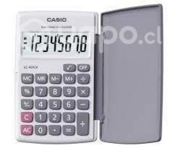 Calculadora casio de bolsillo lc401we nuevas