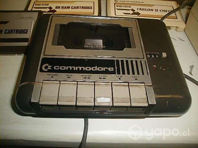 COMPUTADOR commodore CASETERA CARTRIDGE FUENTE