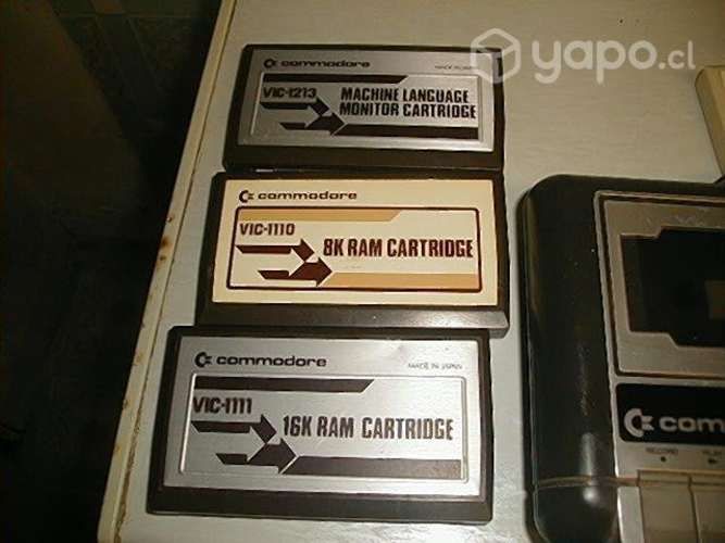 COMPUTADOR commodore CASETERA CARTRIDGE FUENTE
