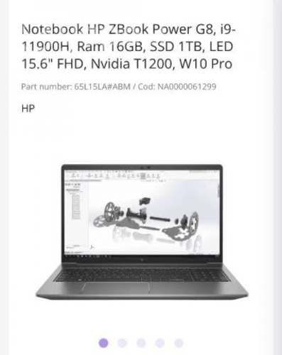 HP ZBOOK POWER 15.6 inch G8
