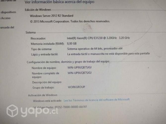 Servidor IBM system X3250 M4