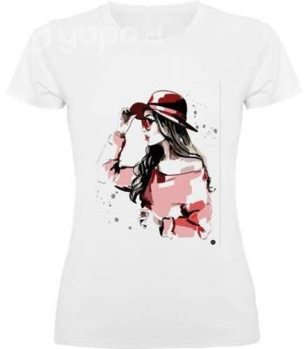 Polera estampada mujer moda diseños cod 10