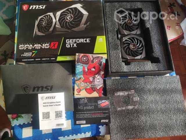 NVidia GTX 1650 Super MSI GAMING X 4 GB GDDR6