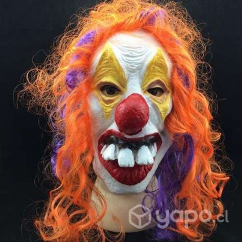 Mascara de Latex Payaso Killer Clown Halloween