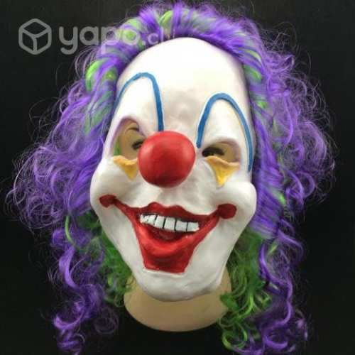 Mascara de Latex Payaso Killer Clown Halloween