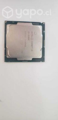 Intel I3 9100f con disipador (usado)