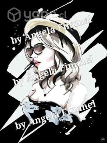 Polera mujer estampada moda original cod08