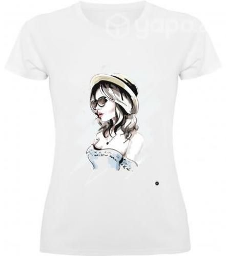 Polera mujer estampada moda original cod08