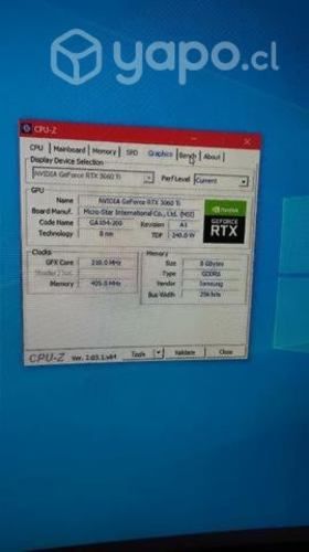 PC gamer rtx3060ti